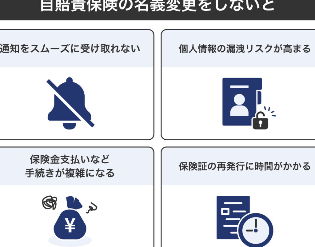 自賠責保険の名義変更手続きはどこで行うか
